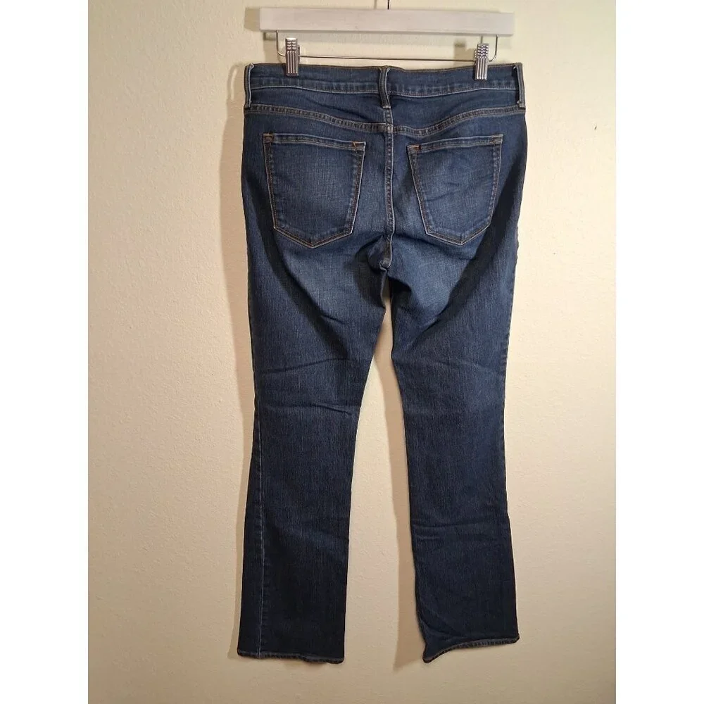Old Navy Original Boot Cut Denim Blue Jeans Women's Size 8
